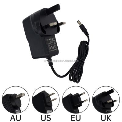 China PC+ABS Customized Foot Power IC Chip ac100-240V Universal DC 12V 1A Power Supply Adapter For LED&CCTV for sale