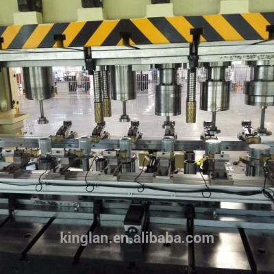 China Factory Oil Filter Stamping Press Machine Line With Transfer System 2D Zigzag Feeder for sale