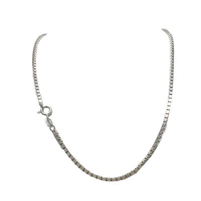 China Other Mens Cuban Link Chain Necklaces 925 Sterling Silver Women Chain Necklace for sale