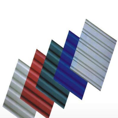 China Roofing Sheet DX51D RAL9003 Pre Painted Trapezoidal GI Iron Roofing Steel Sheet for sale