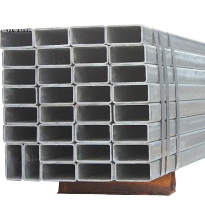 China Liquid Steel Rectangular Pipe Square Shaped Steel Pipe Galvanized Square Steel Pipe for sale