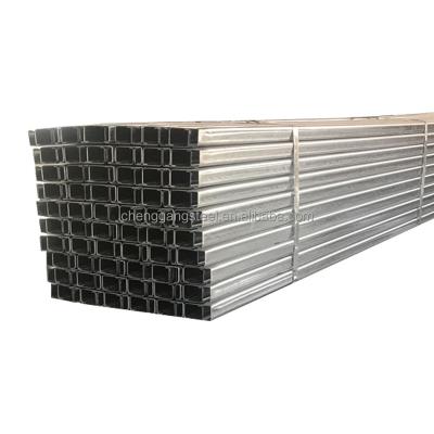 China C Section Steel Construction Strut Steel Metal U Beam for sale