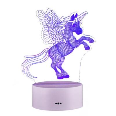 China Modern Seven-color Kids Room Adjustable Night Light Decoration Essential Led Night Light for sale