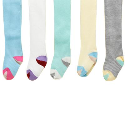 China Good Quality Pastel Color Long Socks Kids School Pantyhose Breathable Customized Children Tights Wholesale for sale