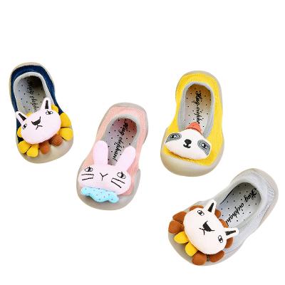 China Hot Selling Top Quality Viable Toy Socks With Rubber Sole Baby Socks Shoes Non Slip for sale