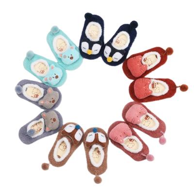 China Liveable Cartoon Toys Kids Feather Wire Floor Kicks Baby Toddler Anti Slip Prewalker Kicks All Sizes for sale