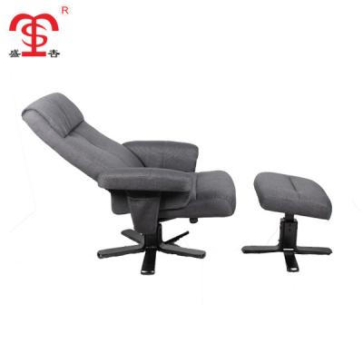 China Super Comfortable Cheap Lounge Recliner Lounge Chair With Stool Footrest for sale