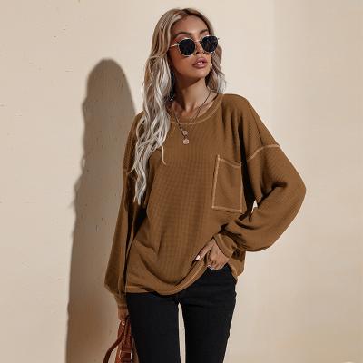 China Fashionable Autumn Women Clothing Oversize Women's Hoodies and Sweatshirts Pure Color Breath of Anti-wrinkle Printing Loose Fit Hoodies for sale