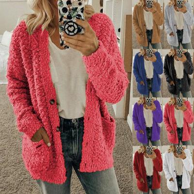 China Breathable Winter Coats For Ladies Women Kids Cardigan Sweater Women Sweater Coat Coat Women Winter for sale