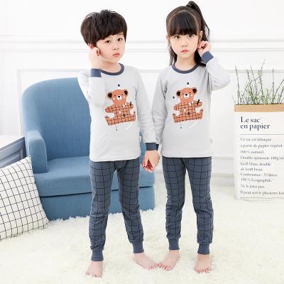 China New Design Breathable Homefit Textile Sleepwear Girls Children's Pajamas Custom Pajama Set Children's Thermal Underwear 100% Cotton Fabric for sale