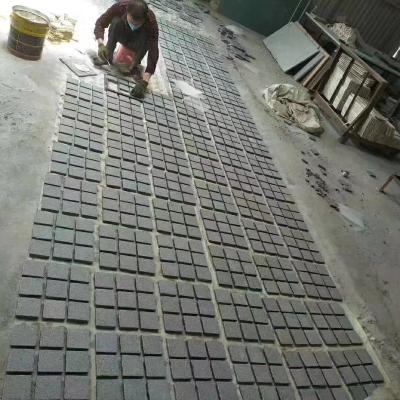 China Modern Granite Paving G654 Dark Gray Granite for sale