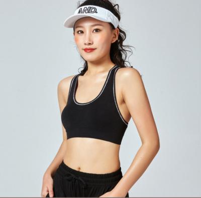 China Bamboo Sports Bra Eco-Friendly Sustainable Sweat-wicking Anti-UV Breathable Sbamy And Crop Top Tees for sale