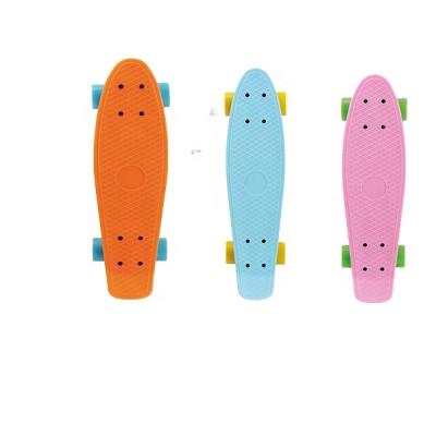 China Plastic Youth Mini Kid Skateboard With Alu Skateboard And Skateboard Bearing Truck for sale