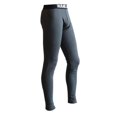 China New Fashion WangJiang WJ Brand Men's Long Johns Solid Color Button Breathable Fly Cotton Thermal Underwear for sale