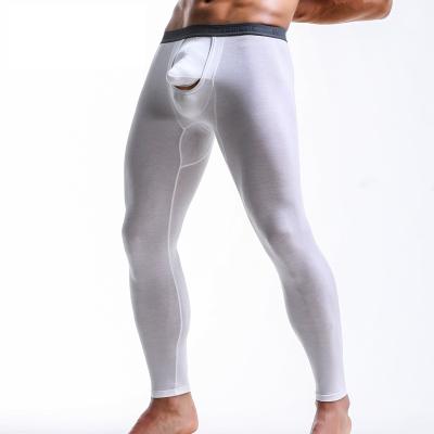 China Custom Comfortable Modal Spandex Winter Long Johns Separate Thermal Gun Breeches Breathable Egg Breeches for sale