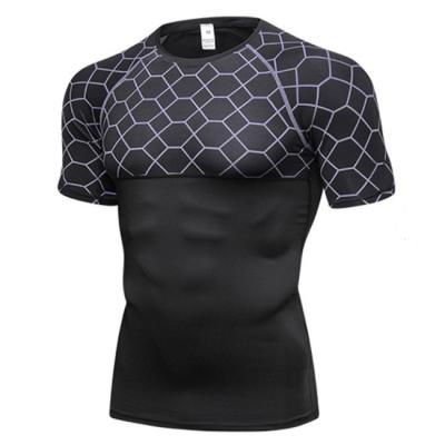 China Cheap Men's Sportswear Summer Spandex Cool Quick Dry Adult Anti-UV Polyester for sale