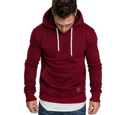 China Cotton/Polyester In The New Stock Solid Color Of Various Style Cheap Autumn And Winter Men's Hooded for sale