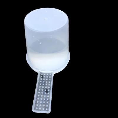 China Other Beekeeing Supply Entry Bee Feeder Plastic Drinker For Beehive Wax Base For Beekeeping for sale