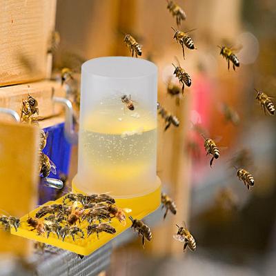 China Savings Multiplying Cost Bee Feeders Bee Keeping Tools Plastic Deep Water Bowl Beekeeping Equipment Plastic Bee Feeders for sale