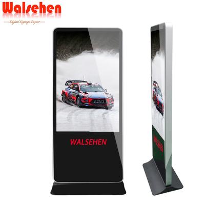 China Indoor Freestanding Android Windows Touch Screen LCD Digital Displays For Storefront for sale