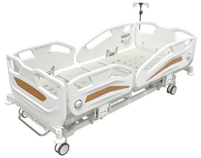 China Twp-Function Manual Hospital Bed 2 Crank Hospital Bed Multifunctional for sale