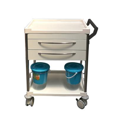 China Modern Multifunctional Medicine Storage ABS Medical Laptop Trolley for sale