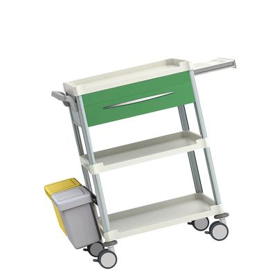 China Innovative Best Medicine Storage and Transport Solution 2022 Products Hospital Stretchers Hospital Monitor Trolley Emergency Trolley for sale