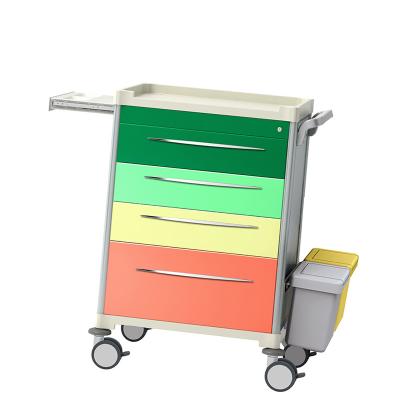 China Best medicine storage and transport solution 2022 best price hot selling medicine trolley hospital cart hospital computer cart good for sale