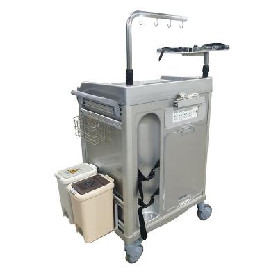 China Best High Quality Medicine Trolley ABS Medical Equipment Trolley Crash Cart Finest Medicine Storage and Transport Solution Price for sale