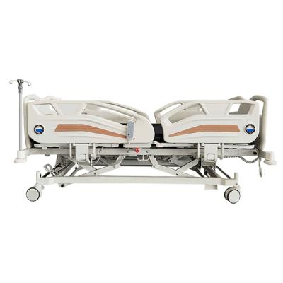 China Best Selling Multifunctional Three Functions Hospital Bed With Fully Length Side Rails Hospital Bed for sale