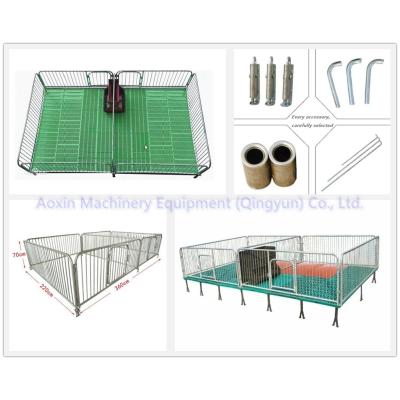 China Farms Animal Pet Safety Galvanized Cage For Weaner Pig Nursery for sale