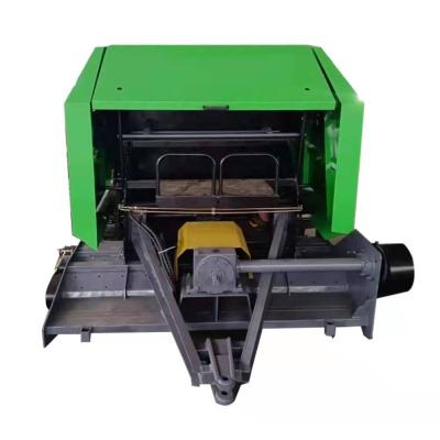 China Large Square Alfalfa Hay Straw Rice Husk Grass Compactor Mexico Japan Russia Philippines Hydraulic Packing Horizontal Baler Baler Machine for sale