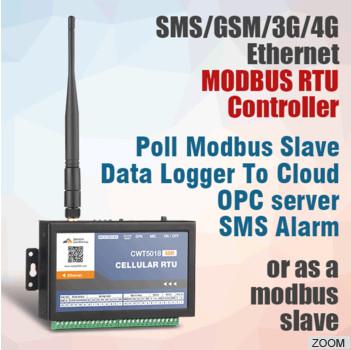 China New 3G 4G Gprs Gsm Sms Modem I/O Module Wireless Remote  Modbus for sale