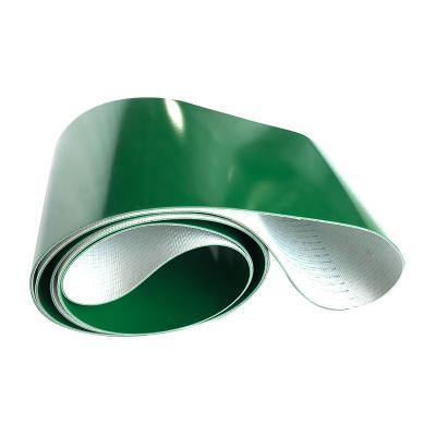 China Oil Resistant PVC Conveyor Belt Factory PVC Belt Conveyor Green for sale