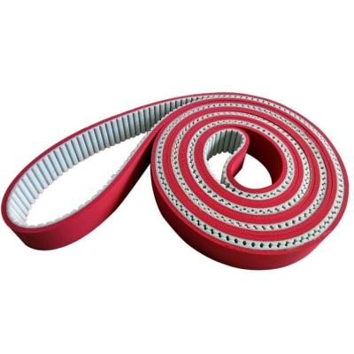 China Heat Resistant / Aging Proof / Waterproof / Oil Resistant Red Rubber Open End Belt / Seal / Endless PU Coating for sale