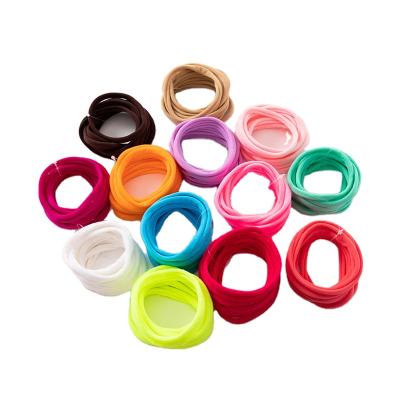 China Japan headband nylon hair tie and korean style wholesale elastic babies for sale