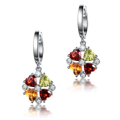 China Fashionable Earrings Sliver Colored Earrings Jewelry Earrings For Women for sale