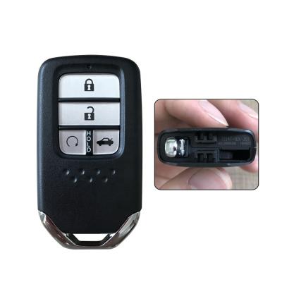 China Smart Remote Car Key 4 Button Key Car For New Civic FCC ID 72147-TEX-Z01 433Mhz 47 Chip Transponder for sale