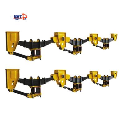 China Q345 Steel Low Price High Quality 11T 13T Mechanical Suspension Parts Trailer Suspension Assembly for sale