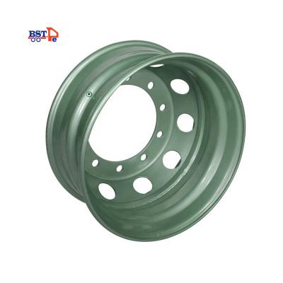 China Factory Price Semi Trailer Truck Wheel Steel Rims for sale