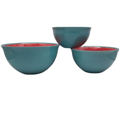 China Hot Sale Cheap Colorful Ceramic Bowl 7-9.8inch Sized Large Stock for sale