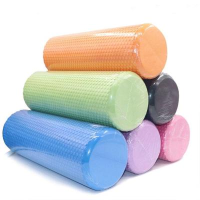 China Wholesale Erercise Yoga Foam Roller Good Price Soft Massage Yoga Foam Roller For Muscles EVA Yoga Roller for sale