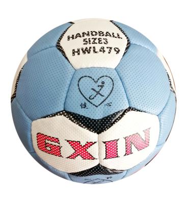 China Good Quality Balonmano Outdoor Handball Size 3 PU Hand Stitched Factory Wholesale For Youth Adult Handball for sale