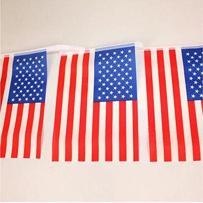 China National Colorful Flag Bunting High Quality Decorarion Flag Polyester String Flag Banner for sale