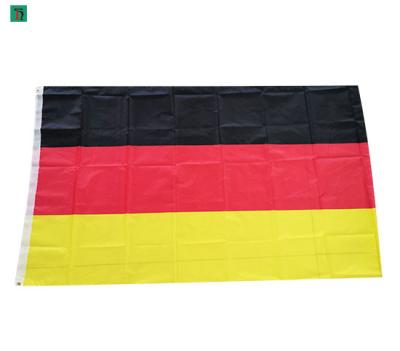 China Manufac Christmas banner material printed national flag celebration logo polyester promotional custom bandera material for sale