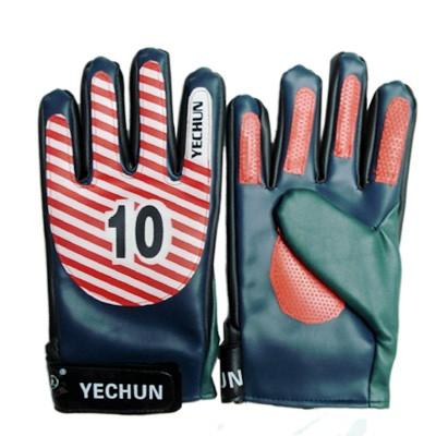 China Avoid Material Custom Copy Logo Catching Gloves Soccer Injuries Goalie Latex Gloves Wholesale Size 9 for sale