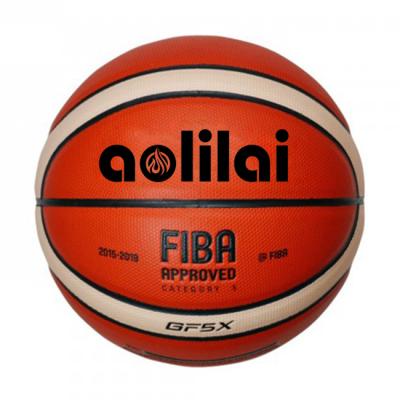 China Custom match size 5 basketballs ball BGF5X GF6X GF7X baloncesto basketballs for sale