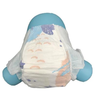 China Non Woven Fabric Customized Hot Sale Various Size XL Elastic Soft Breathable Disposable Baby Diaper Baby Pants Big Size Cheap Suction for sale