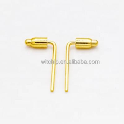 China PCB can be customized with pogo terminal 90 degree bending spring right angle connector high quality PCB, power connector for sale