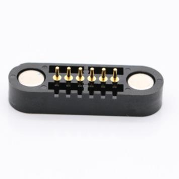 China Wholesale PCB low price 6pin females gold plating battery spring rod pogo male connector for sale